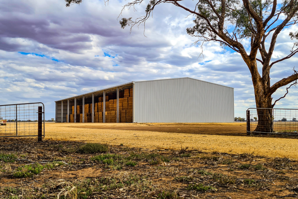 Hay Shed Kit Sizes 24m x 64m x 7.5m