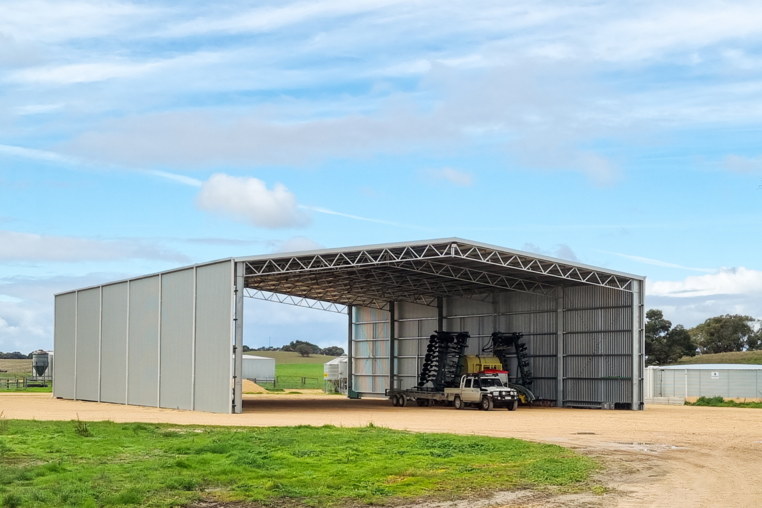 Three Of The Best Machinery Shed Designs - Action Steel