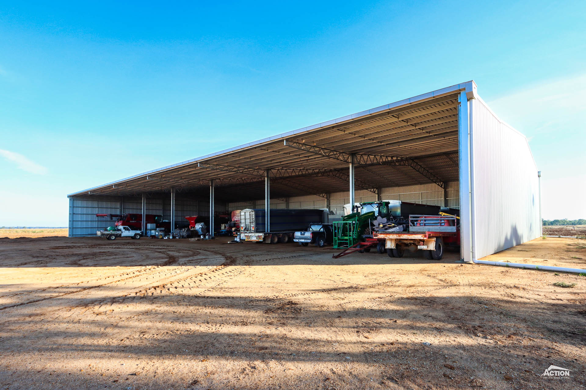 Farm shed Questions - Machinery Shed at Quambatook