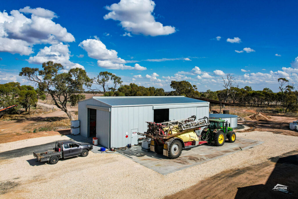 Chemical Shed designed for compliance